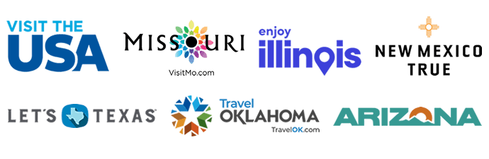 Route 66 partner logos