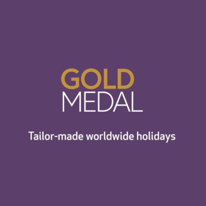 Gold Medal logo and strapline
